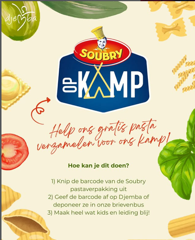 SOUBRY op kamp