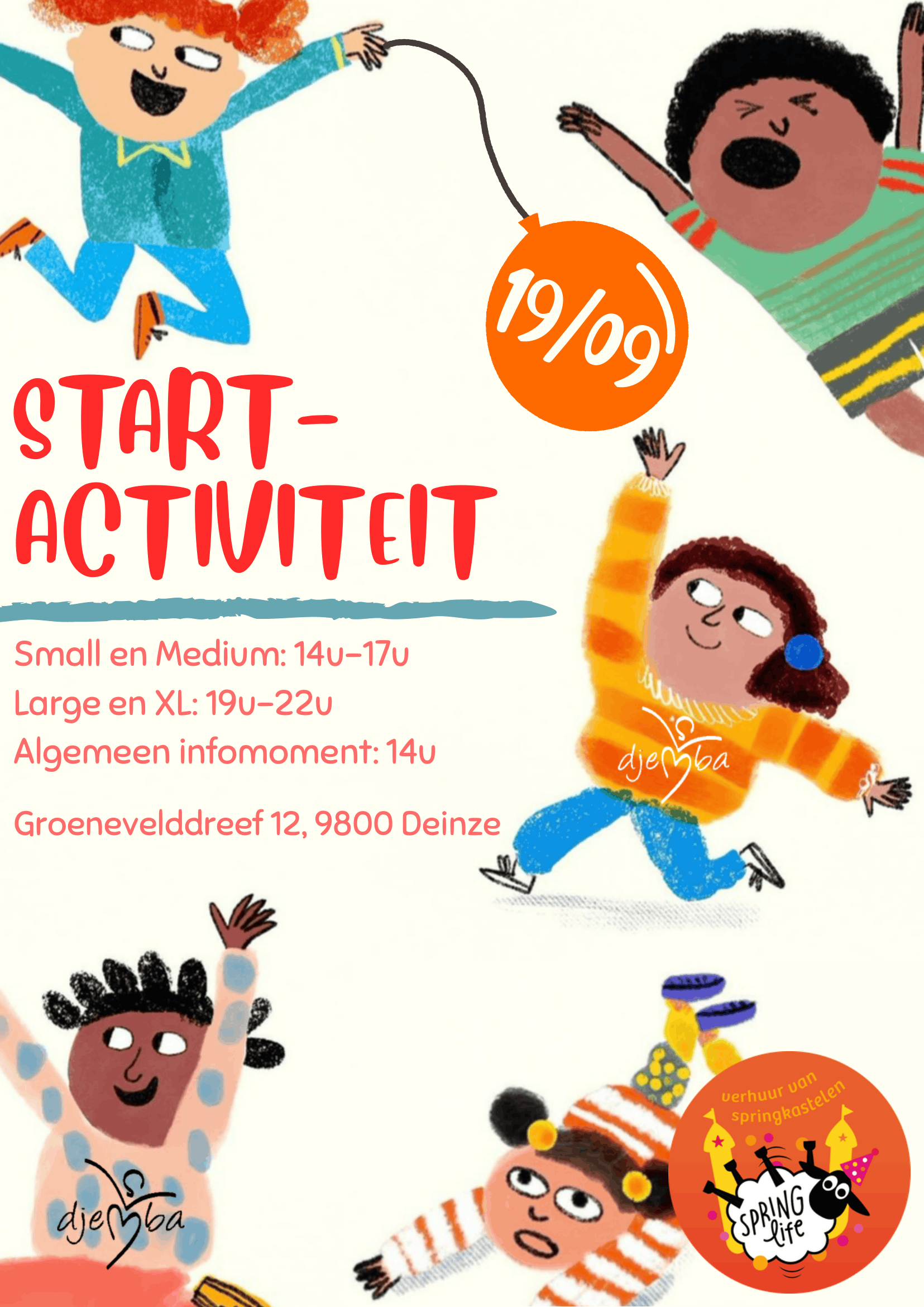Startactiviteit en infomoment 2026